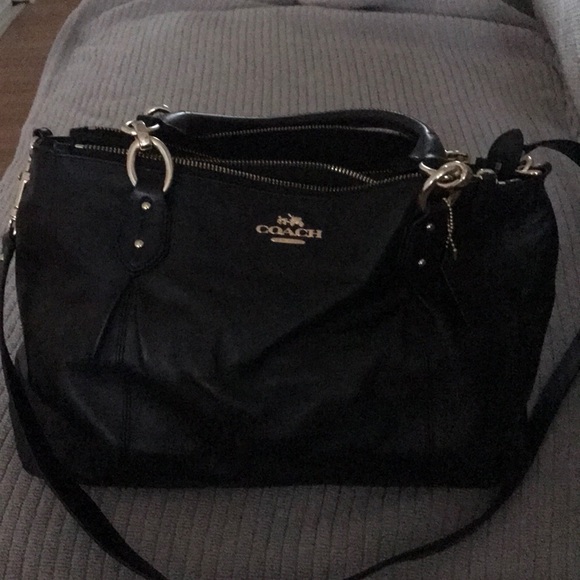 Coach Bags Authentic Black Coach Purse Poshmark